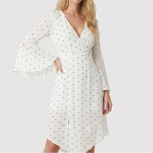 White Polka Dot dress